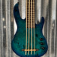 Smiger EUB-02B Burl Top Aquaburst Electric Ukulele Bass #0001