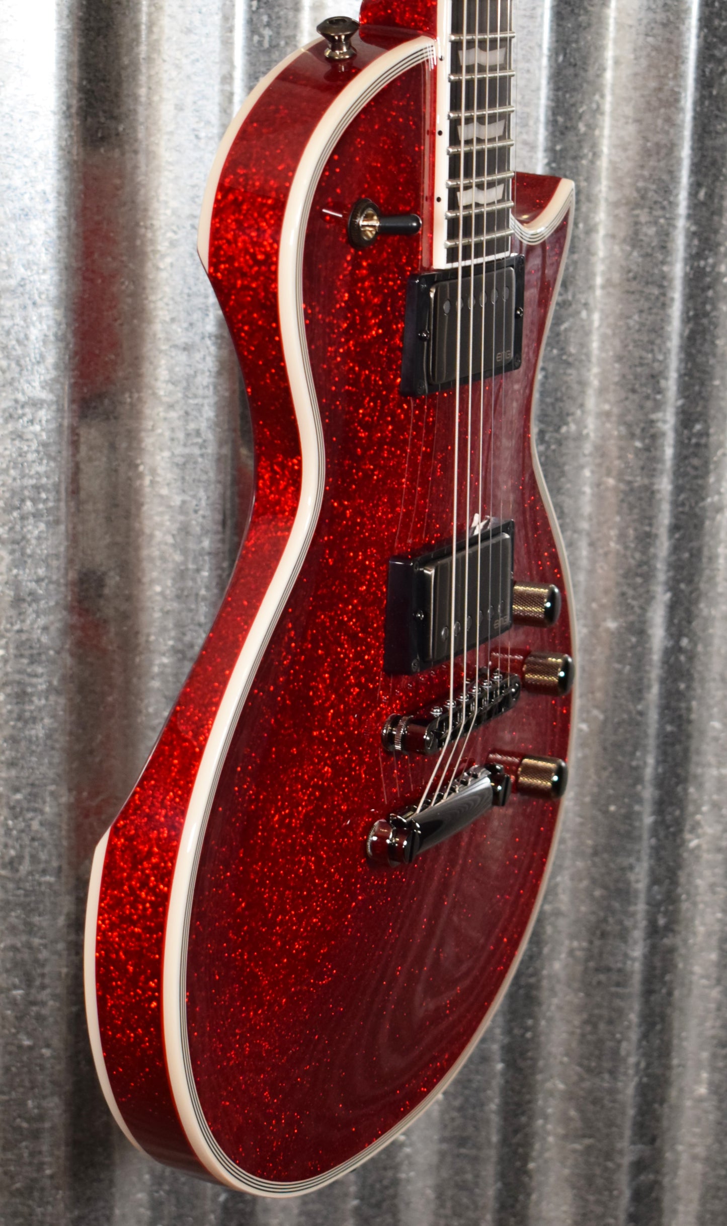ESP E-II Eclipse DB Red Sparkle EMG Guitar & Case EIIECDBRSP Japan #ES0300203