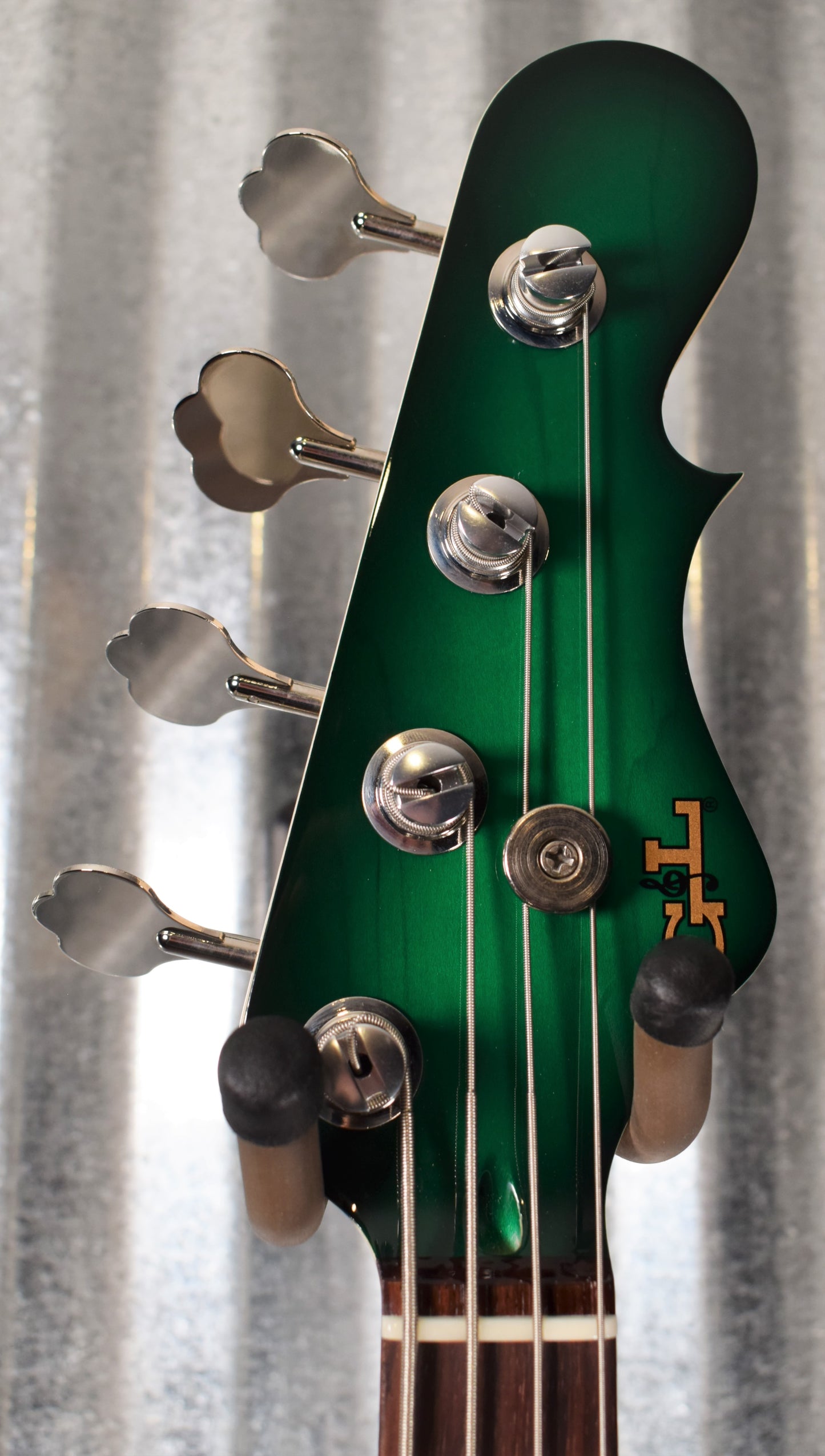 G&L USA JB 4 String Jazz Bass Greenburst & Case 2020 #0176