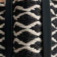 Levy's MSSC80-BLK/WHT 2" Heavy-weight Cotton Guitar Strap Black White