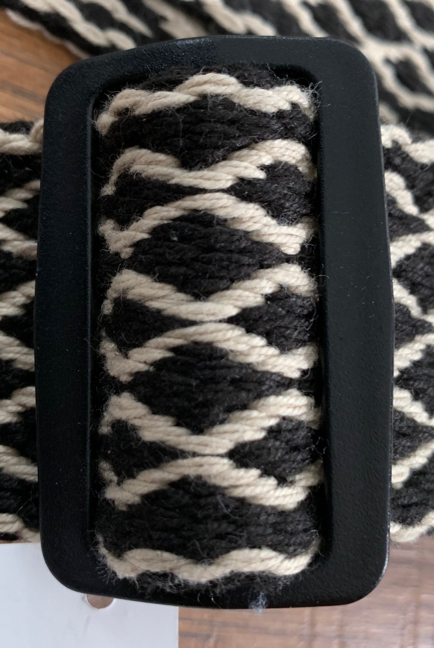 Levy's MSSC80-BLK/WHT 2" Heavy-weight Cotton Guitar Strap Black White