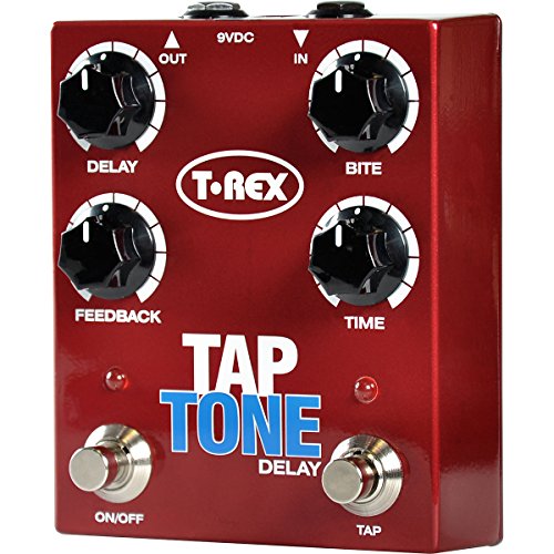 T-Rex Engineering Tap Tone Tap Tempo Delay Guitar Effects Pedal Demo #073