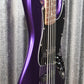 G&L USA JB-5 5 String Jazz Bass Royal Purple & Case JB5 #1210