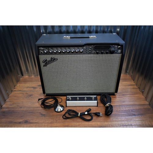 Fender Cyber Twin DSP Modeling 130 Watt 2x12 Celestion Gutar Amp Combo & Footswitch USED