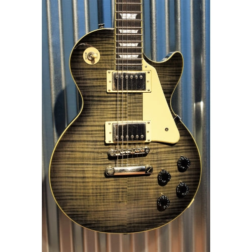 Epiphone Les Paul Ultra III Midnight Ebony Flame Top Guitar Used