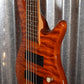 Carlo Robelli 5 String Bartolini Bass Amber Used