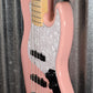 G&L USA Fullerton JB Shell Pink Jazz Bass & Case #9138