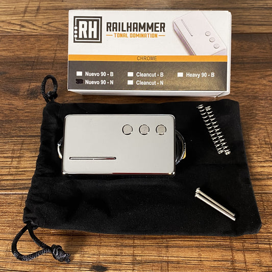 Railhammer Nuevo 90 Chrome Neck Humcutter Guitar Pickup