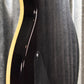 Hamer Archtop Flame Trans Black Double Cut Guitar SATF-TBK #0922 B Stock