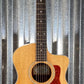 Taylor 214CE Grand Auditorium Natural Acoustic Electric Guitar & Case #4423 Used