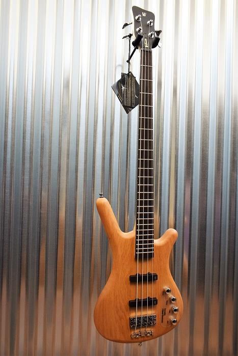 Warwick RockBass Corvette Basic Active 4 String Bass Natural & Case #5616