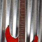 ESP LTD M-200FM See Thru Red Flame Top Guitar LM200FMSTR #0353