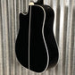 Takamine EF381SC12 Cutaway 12 String Acoustic Electric Guitar Black & Case Japan #0951