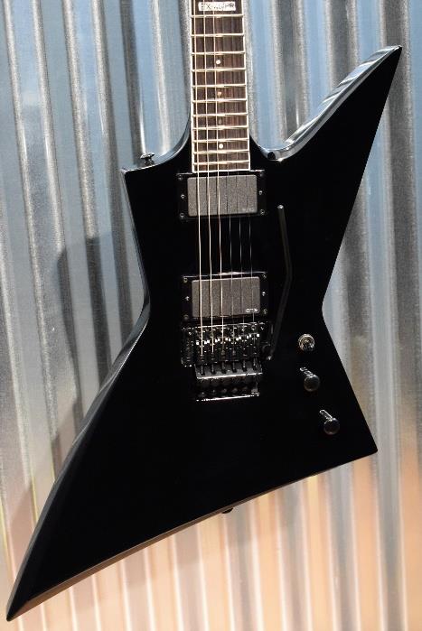 ESP LTD  EX401FR Gloss Black EMG 60 81 Pickups Floyd Rose Guitar