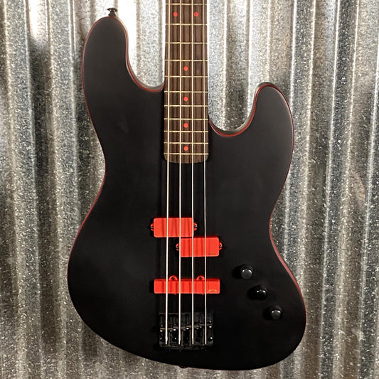 ESP LTD FBJ-400 Frank Bello 4 String Bass EMG PJ Black Satin #1696 Used