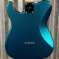G&L USA 2023 Custom ASAT Classic Emerald Blue Metallic Guitar & Bag #1206 Used