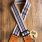 Levy's MC8VIN-005 2" Adjustable Poly Guitar & Bass Strap Blue Grey Orange