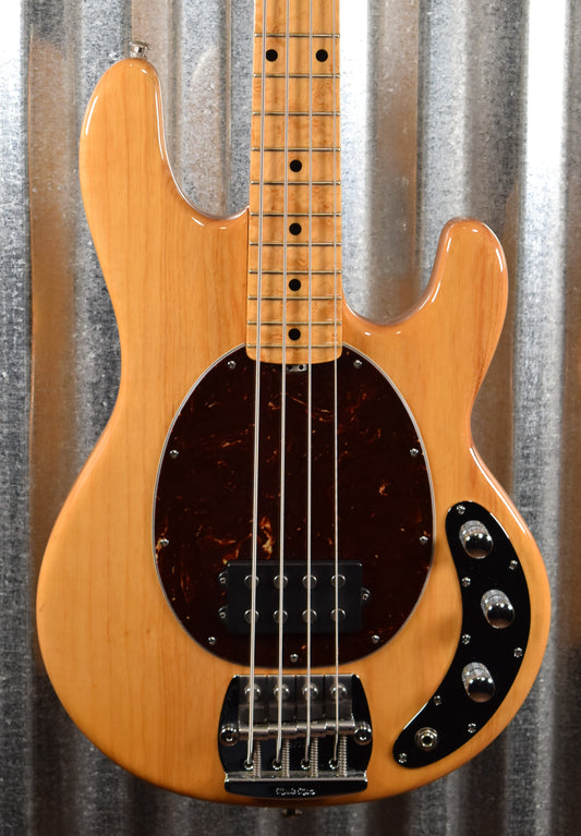 Ernie Ball Music Man Classic Stingray 4 H Natural Birdseye Maple Bass & Case #7122 Used