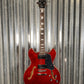 Westcreek 333 Semi Hollow Body 335 Transparent Red #0128 Used