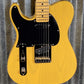 G&L USA 2015 Custom ASAT Classic Alnico Butterscotch Blonde Left Hand Guitar & Bag #5099 Used