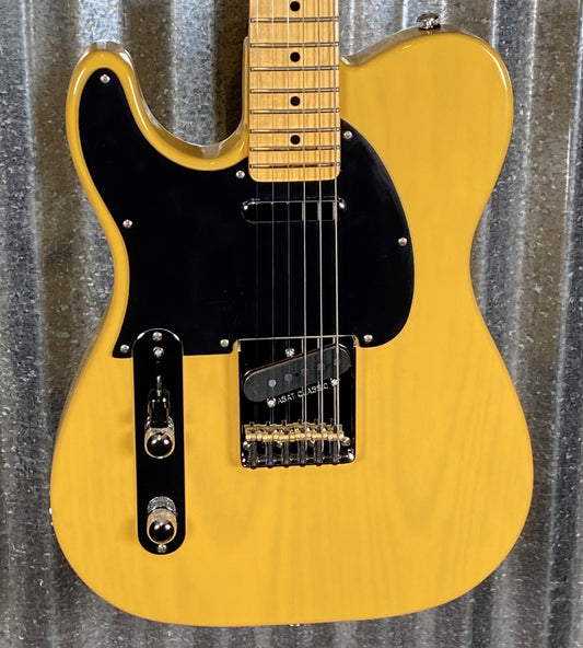 G&L USA 2015 Custom ASAT Classic Alnico Butterscotch Blonde Left Hand Guitar & Bag #5099 Used