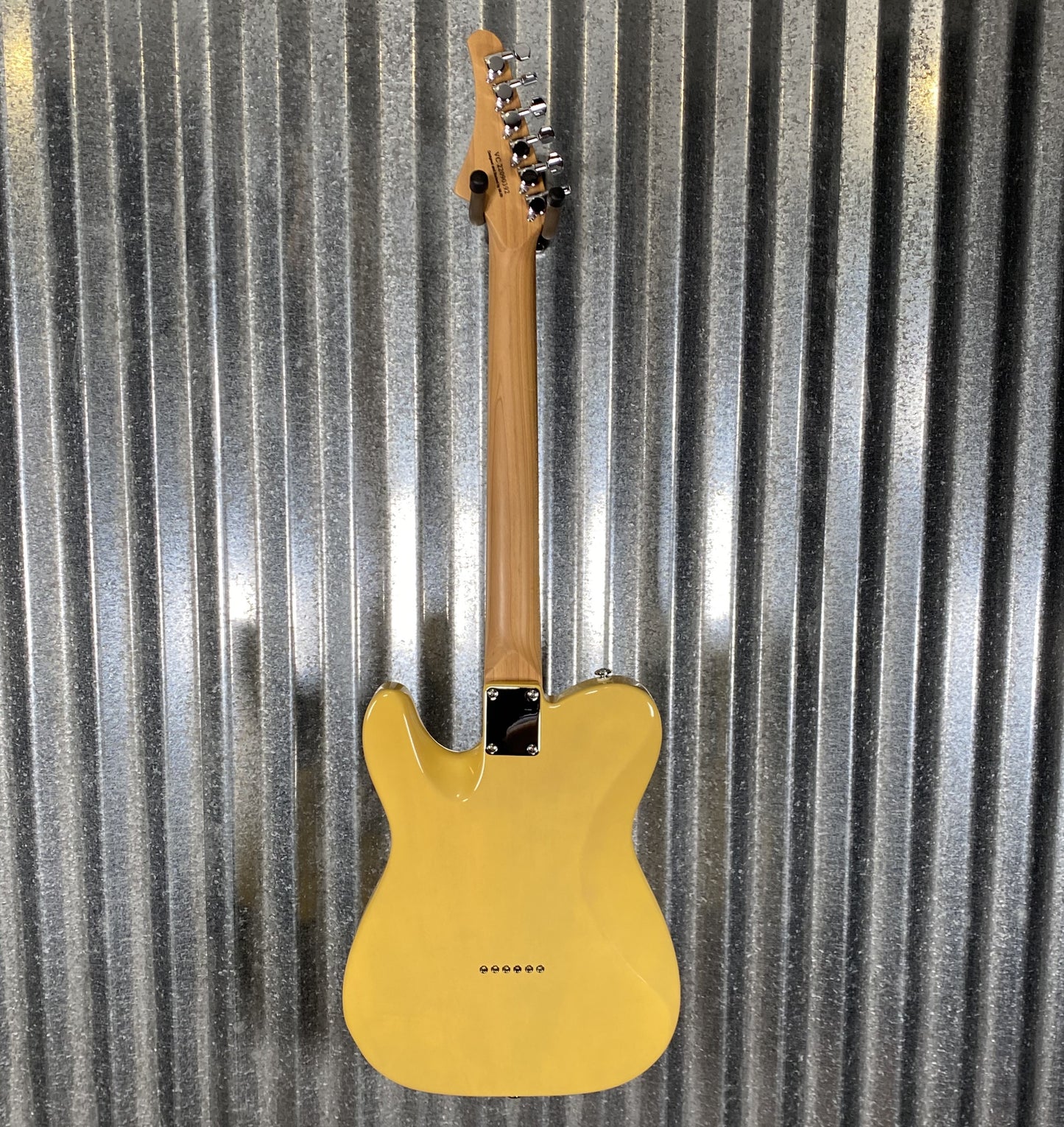 Musi Virgo Classic Telecaster Empire Yellow Guitar #0392 Used