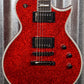ESP E-II Eclipse DB Red Sparkle EMG Guitar & Case EIIECDBRSP Japan #ES0635193