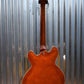 Vintage Guitars VSA500HB Honeyburst Semi-Hollow Body Set Neck Guitar #37