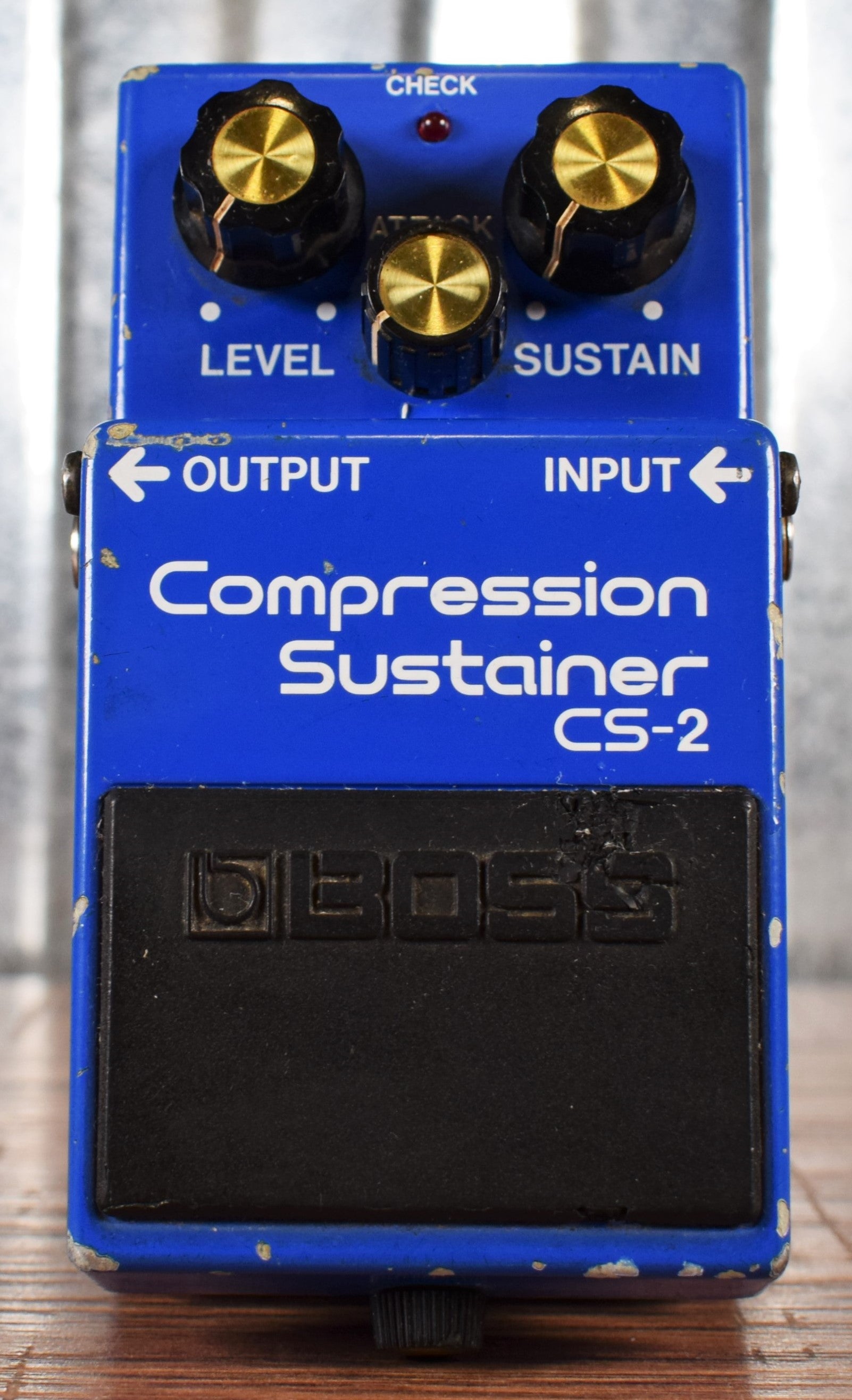 Boss CS-2 Compression Sustainer Japan Vintage 1983 Guitar Effect