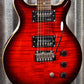 Hamer Archtop Flame Dark Cherry Wilkinson Tremolo Guitar SATFW-DCB #1099