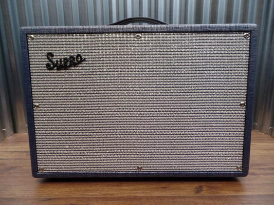 Supro USA 1648RT Saturn Reverb 15 Watt 1x12" Guitar Combo Amplifier Demo #0390