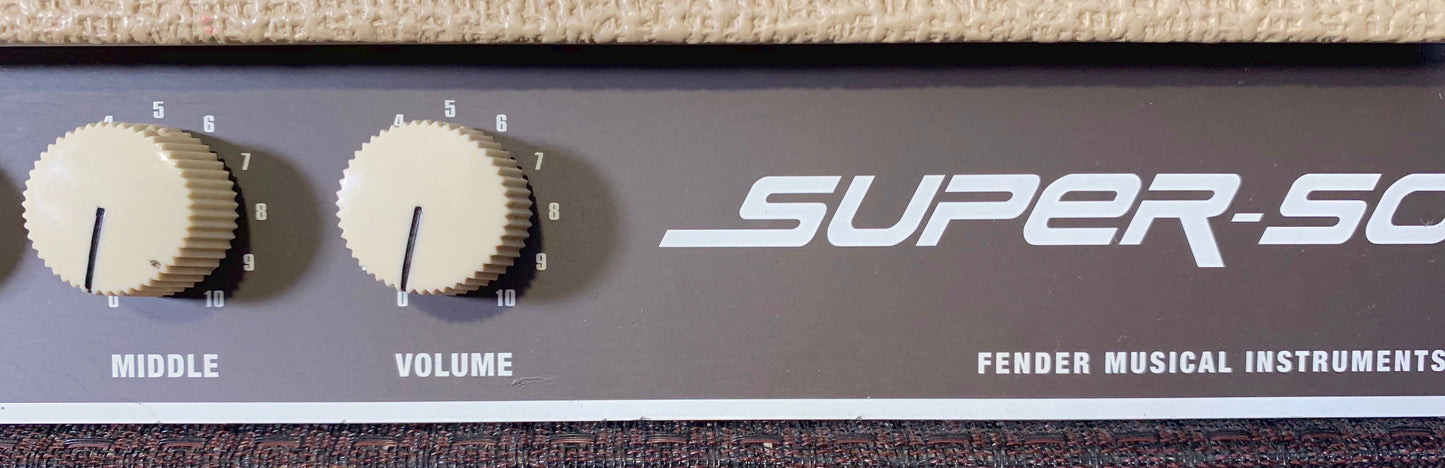 Fender Super Sonic 60 Watt All Tube Guitar Amplifier Head Used