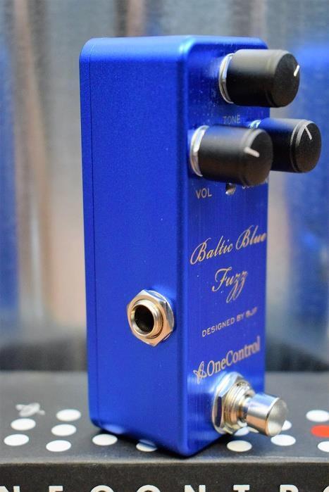 One Control Baltic Blue Fuzz BJF Series Fuzz Guitar Effect Pedal
