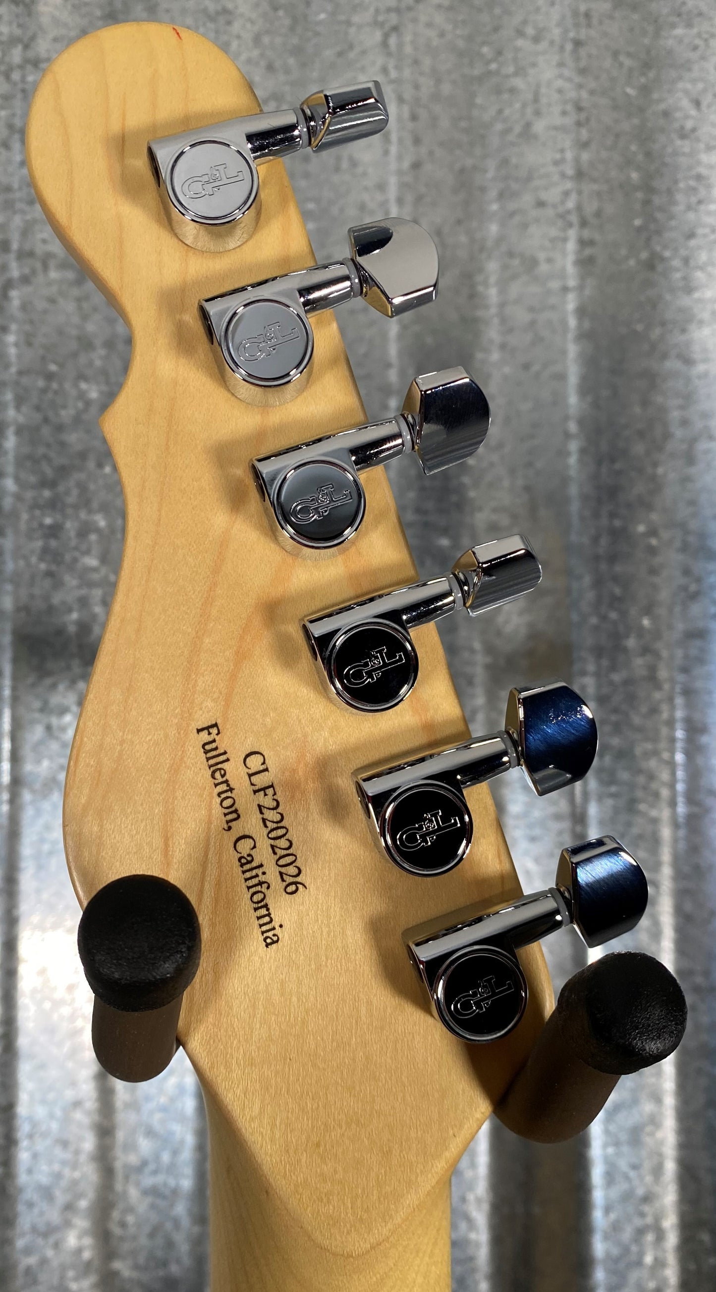 G&L USA  ASAT Classic Butterscotch Blonde Pine Maple Satin Neck Guitar & Case #2026