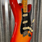 Fender Limited Editon Rarities Flame Ash Top Birdseye Fingerboard Stratocaster Plasma Red Burst Guitar & Case # 6509 Used