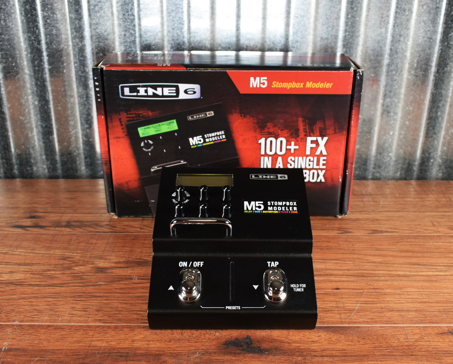 Line 6 M5 Stompbox Modeler Multi Guitar Effects Pedal #2 Used