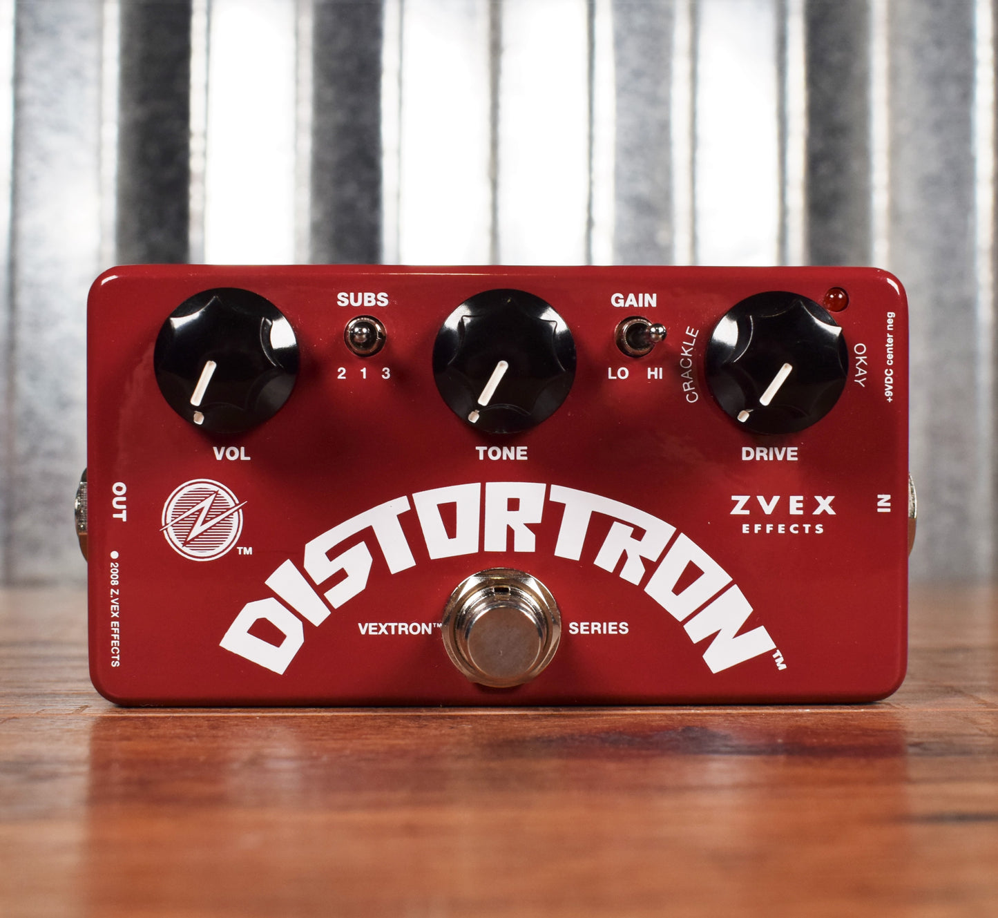 ZVEX Effects Distortron Vextron Series Distortion Guitar Effect Pedal Used