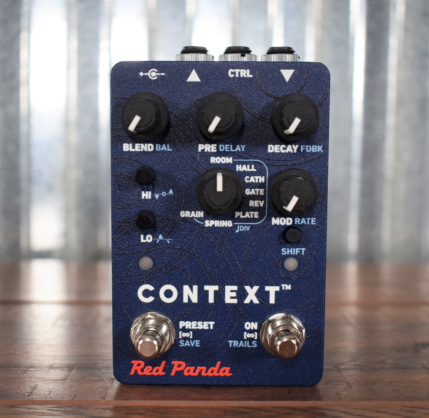 Red Panda Context 2 Reverb Guitar Effect Pedal