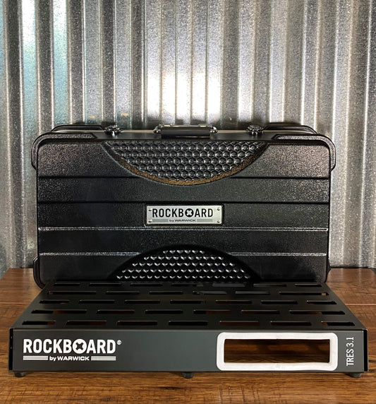 Warwick RockBoard Tres 3.1 A Guitar Effect Pedalboard & ABS Case Blem