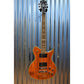 Washburn WIDLXSPLTD Spalted Maple Original Idol Guitar Trans Brown & Bag #179