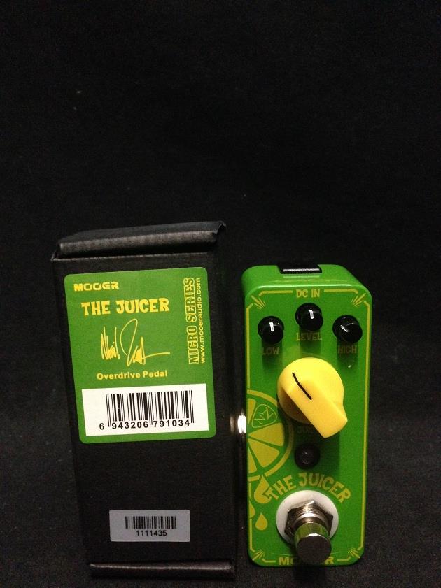 Mooer Audio The Juicer Neil Zaza Signature Overdrive Effect Pedal Non Functional