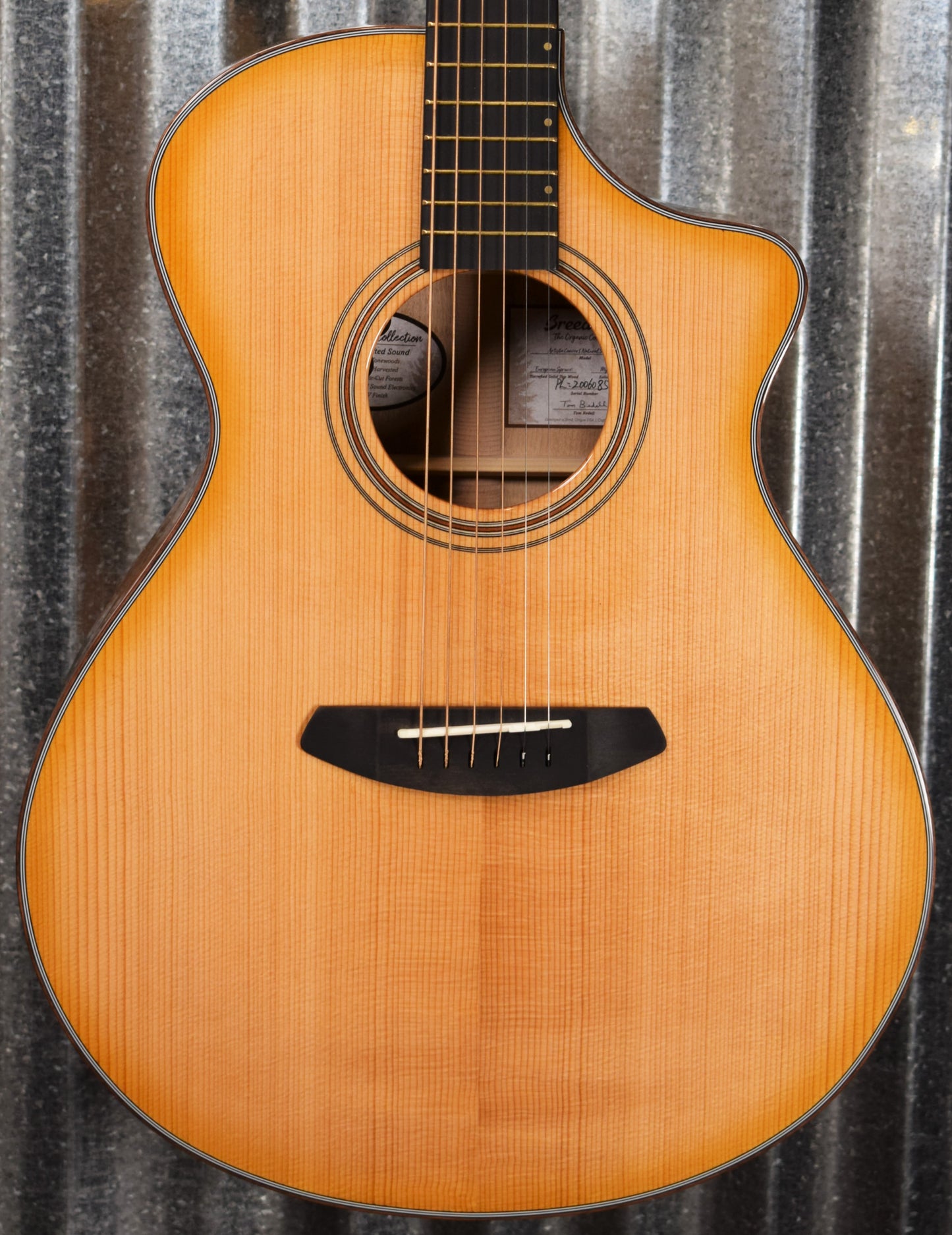 Breedlove Artista Concert Natural Shadow CE Myrtlewood Acoustic Electric Guitar B Stock #8550