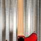 G&L Guitars Tribute Fallout Bass Short Scale 4 String Candy Apple Red #1181