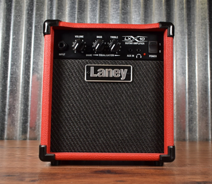 Laney LX10 RD 10 Watt 5" Guitar Combo Amplifier Red Demo