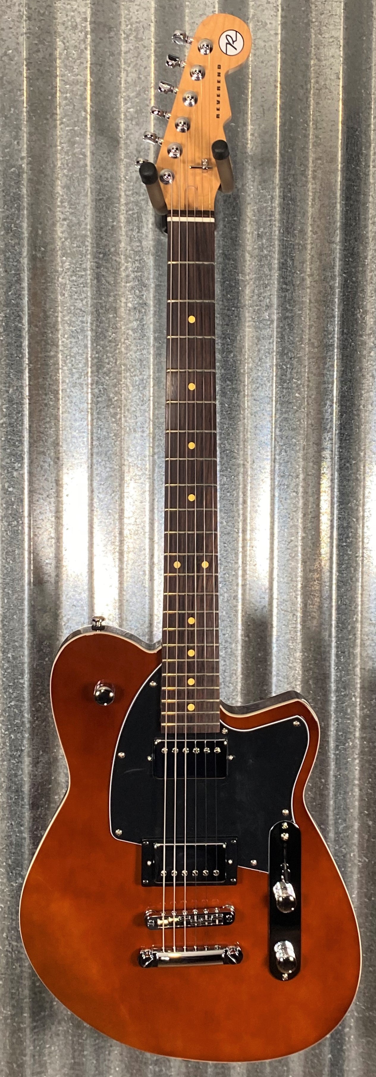Reverend Guitars Charger HB Violin Brown Guitar #9916