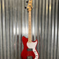 G&L Guitars Tribute Fallout Bass Short Scale 4 String Candy Apple Red #2223