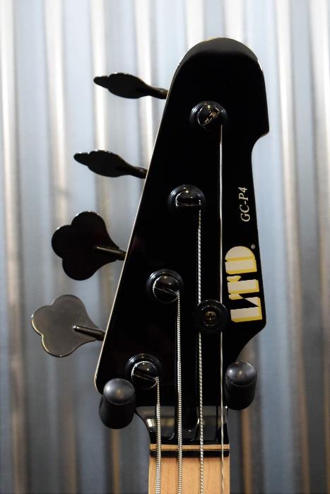 ESP LTD LGCP4BK Gabe Crisp Whitechapel Signature 4 String Bass Black #517