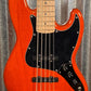 G&L USA JB5 Clear Orange 5 String Bass & Case JB-5 #7091