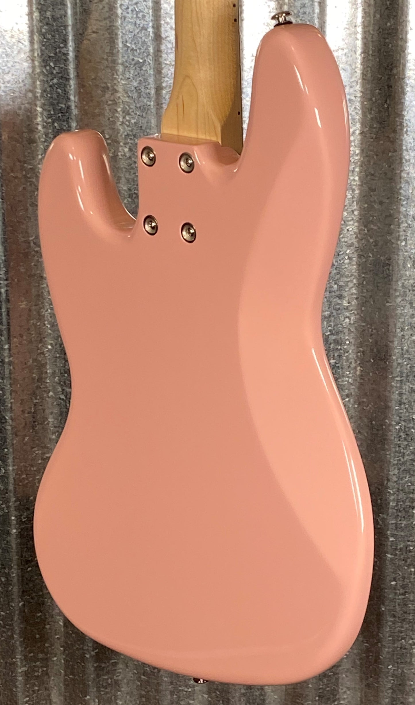 G&L USA JB 4 String Bass Shell Pink & Case #7108