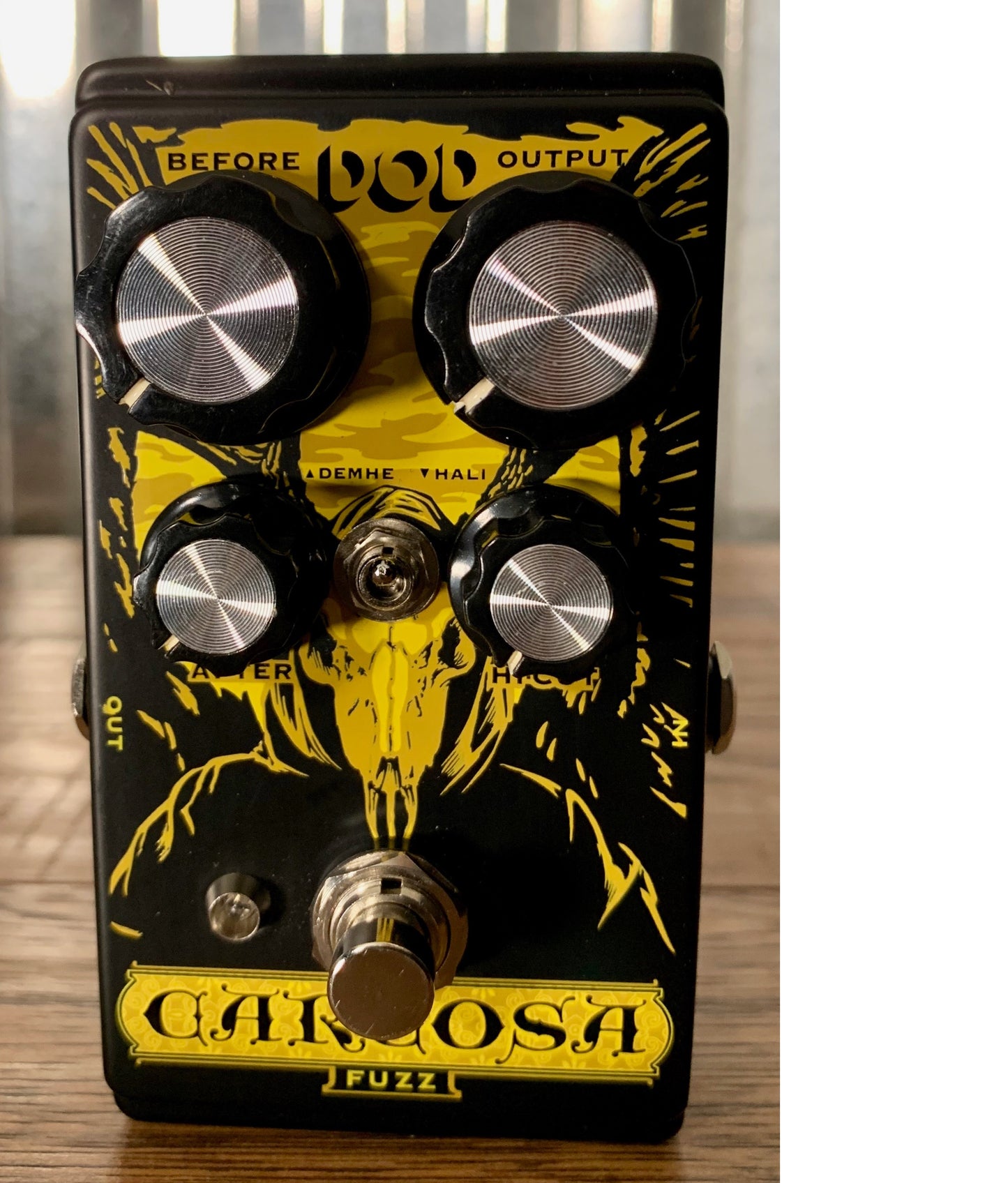 DOD Digitech Carcosa Fuzz Analog Guitar Effect Pedal Demo